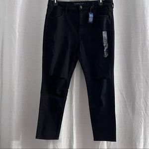 American Eagle Black High Rise Jegging